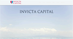 Desktop Screenshot of invictacapital.co.uk